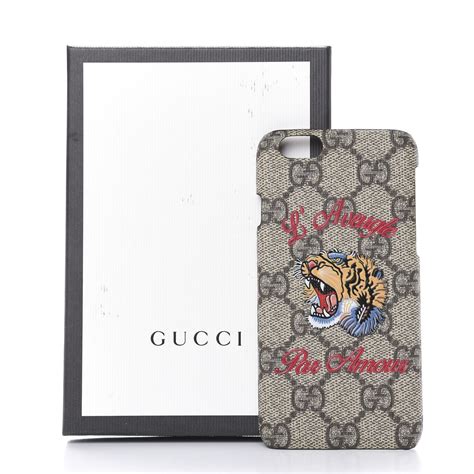 gucci phone case tiger|authentic Gucci phone case.